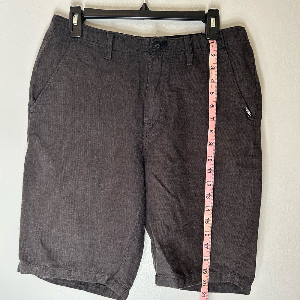 Vans Men’s Linen Shorts Black Size 30